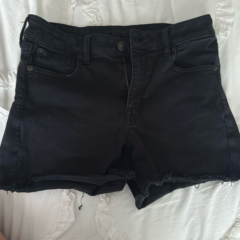 black american eagle shorts size 4